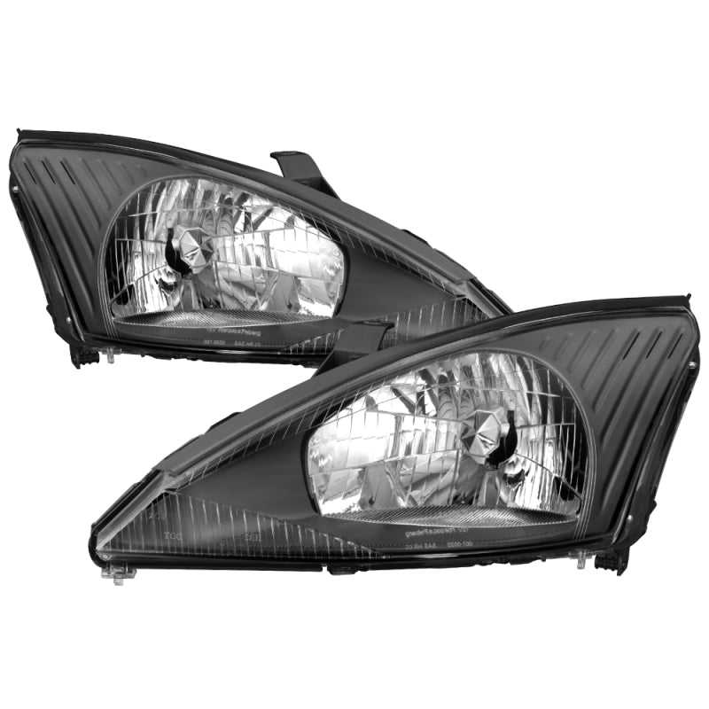 SPYDER 9037290 xTune Ford Focus 00-04 OEM Style Headlights - Black HD-JH-FFOC00-BK