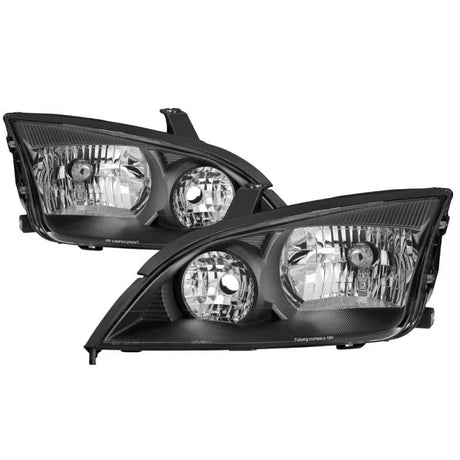 SPYDER 9037313 xTune Ford Focus 05-07 OEM Style Headlights - Black HD-JH-FFOC05-BK