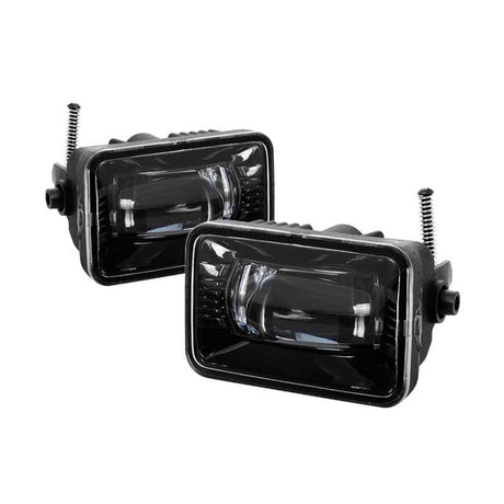 SPYDER 9043277 Spyder 15-18 Ford F-150 / 17-18 Ford F-250/F-350 Full LED Fog Lights - w/o Switch (FL-LED-PRO-4)