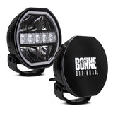 Borne Off-Road Light (Kit of 2) 7in Round