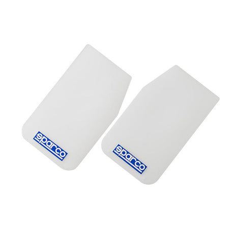 Sparco Mud Flap Pair White - 03791