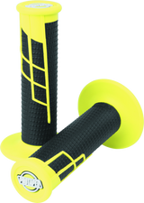 ProTaper Clamp-On 1/2 Waffle Grip - Neon Yellow/Black - 021657