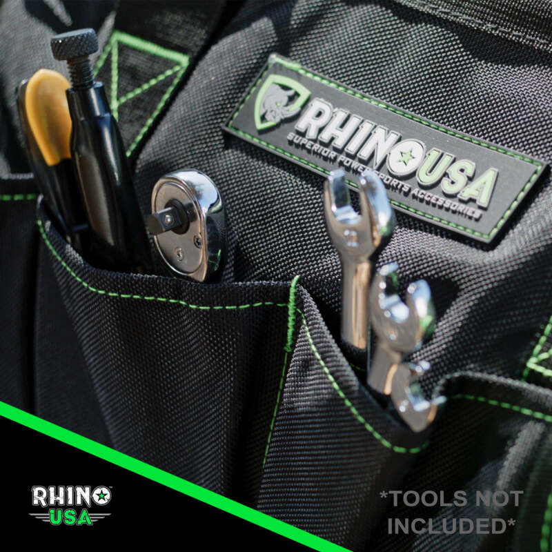 Rhino USA Heavy Duty Tool Bag (Black) - Rhino USA