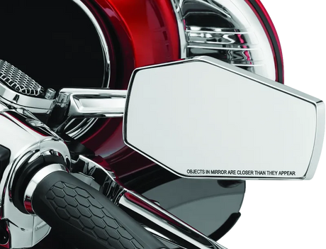 Kuryakyn Hex Mirrors Chrome - RV and Auto Parts