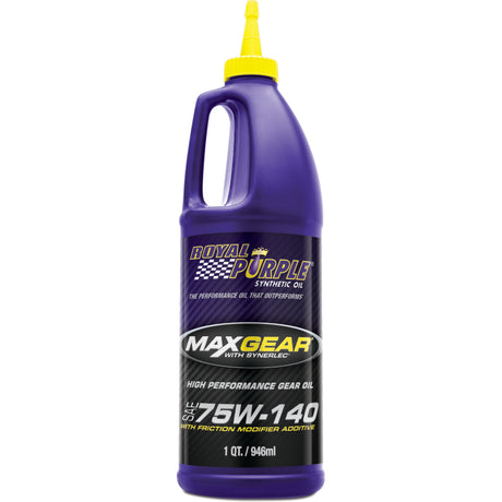 Royal Purple Max Gear Synthetic 75W-140 Gear Oil - 1 Quart - RV and Auto Parts