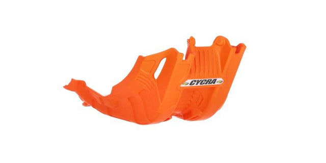 Cycra 23+ KTM 450 SX-F/XC-F Full Armor Skid Plate - Orange - RV and Auto Parts