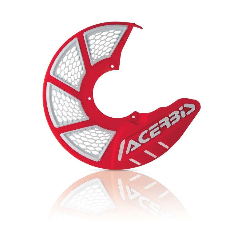 Acerbis X-Brake Vented Disc Cover - Red/White - RV and Auto Parts