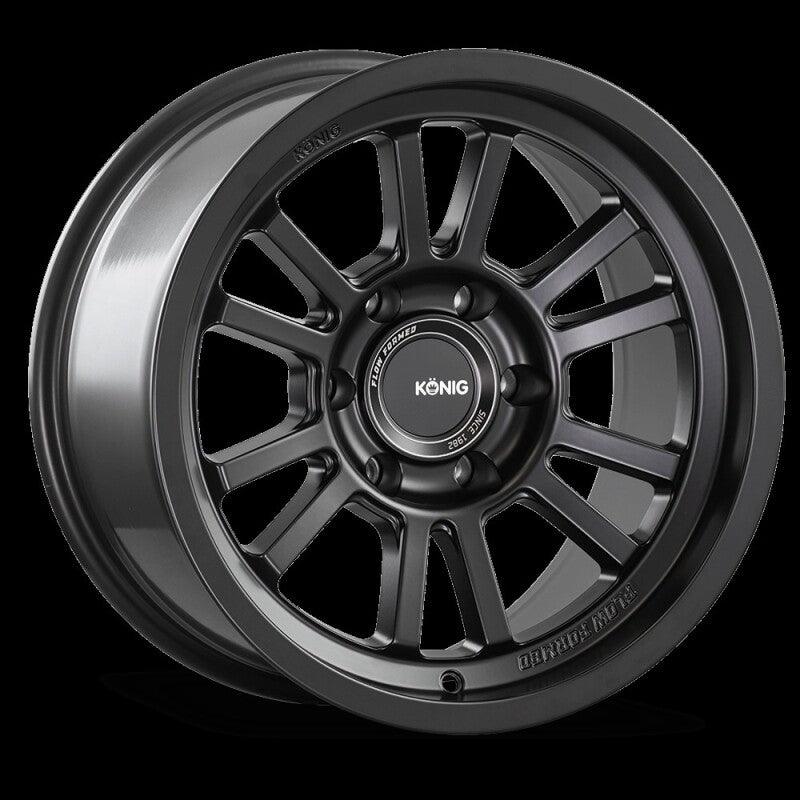 Konig HT1 17X8.5 6X139.7 ET-6 6X139.7 Matte Black - RV and Auto Parts