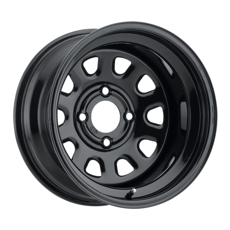 ITP Delta Steel 14x7 / 4x110 BP / 5+2 Offset Black Wheel - ITP