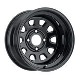 ITP Delta Steel 14x7 / 4x110 BP / 5+2 Offset Black Wheel - ITP