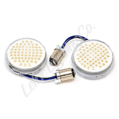 Letric Lighting Dlux Bullet Sty Insrt 1157 Amb - RV and Auto Parts