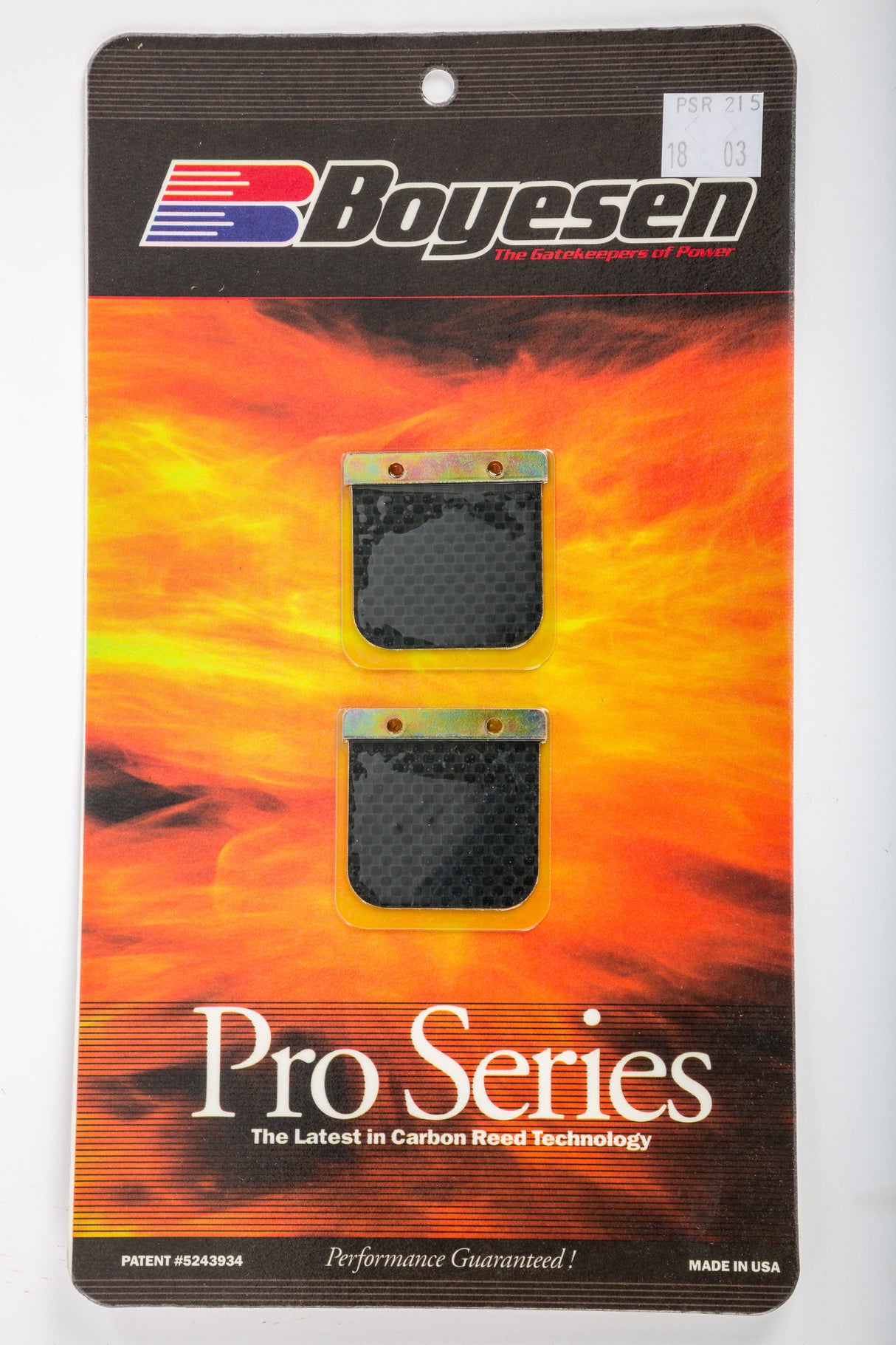 PSR-215 Boyesen Motorcycle Pro Reeds