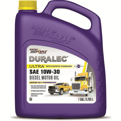 Royal Purple Duralec Ultra Diesel 10W-30 CK-4 Motor Oil - 1 Gallon - RV and Auto Parts