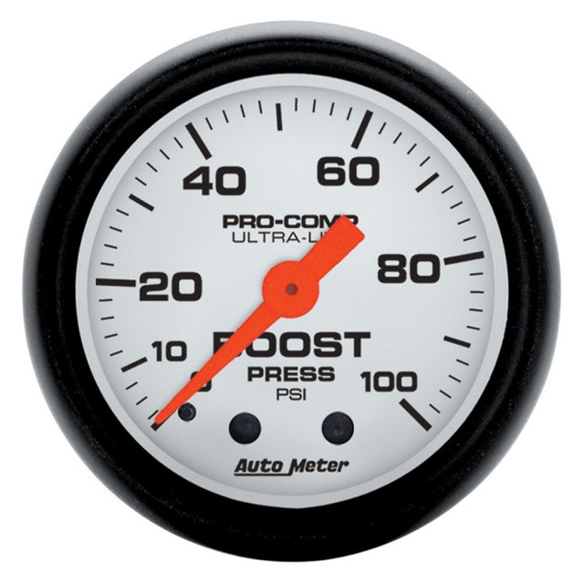 Autometer Phantom 2 1/16in 100psi Mechanical Boost Gauge - 5706