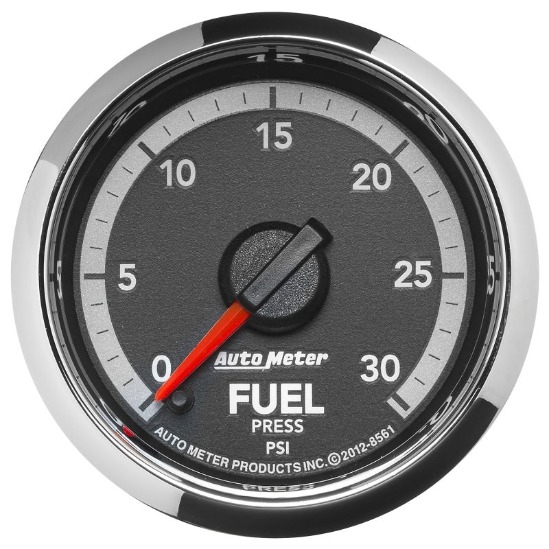 Autometer Factory Match 52.4mm Full Sweep Electronic 0-30 PSI Fuel Pressure Gauge Dodge 4th Gen - 8561