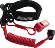 A8123PFW Pro Floating Wrist Lanyard Red