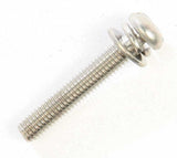 BN34/120-30 Stainless Screw W/2 Washers 30 Mm