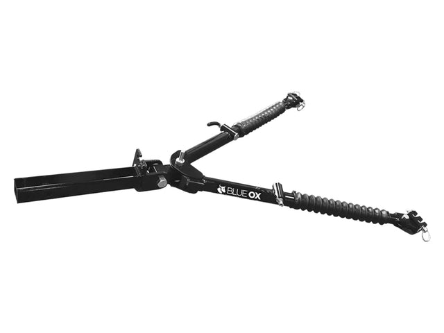 BX7380 Blue Ox Alpha 2 Tow Bar – Superior strength and easy release system for dependable towing.