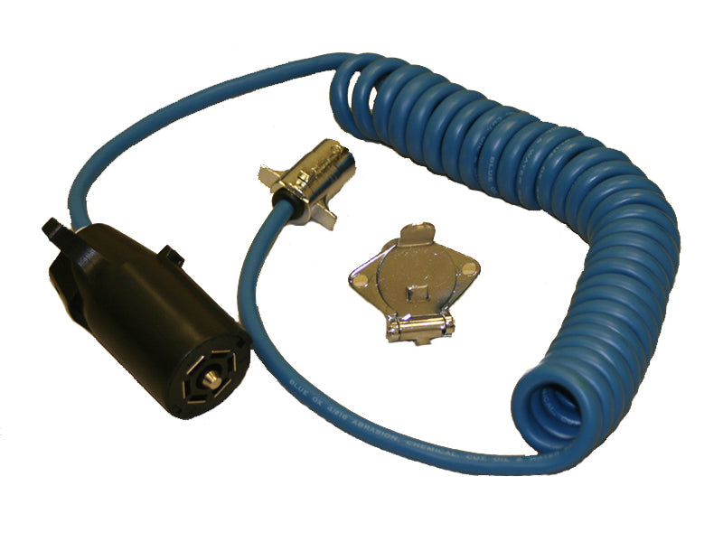 BX88254 Blue Ox 7 to 4 Coiled Electrical Cable (image may differ than actual product.)