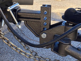 BX88372 Blue Ox Kit Single Pull Immobilizer 2.5' attached to a vehicle towing system.