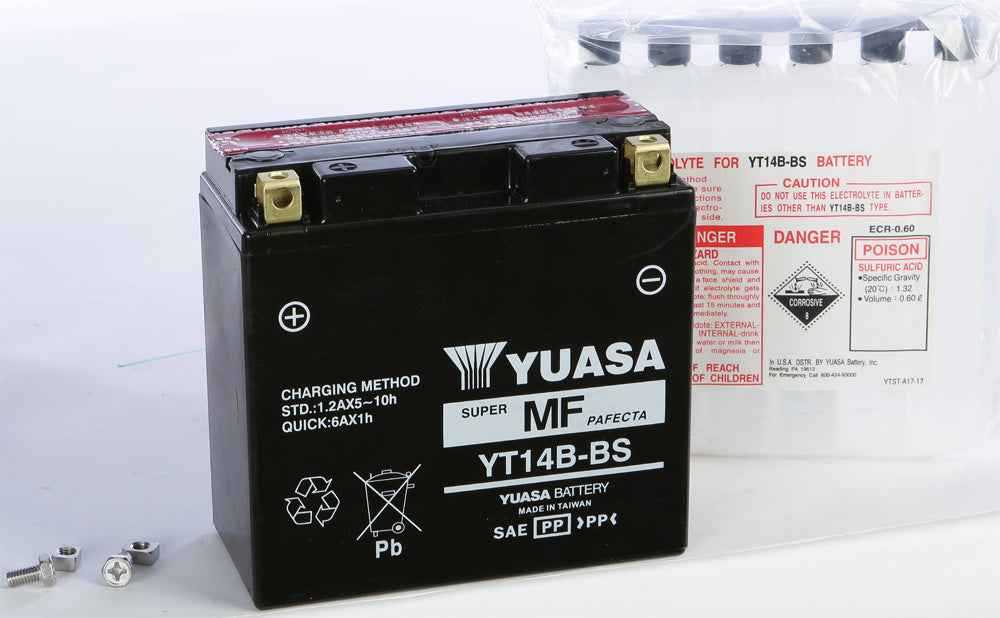 YUAM624B4 YUASA Battery Yt14b Bs Maintenance Free – RV and Auto Parts