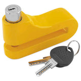 Bully Lock Disc Lock 10mm - Yellow - 132250