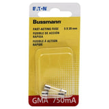 BP/GMA-750MA Bussmann Bp/Fast Acting Fuse