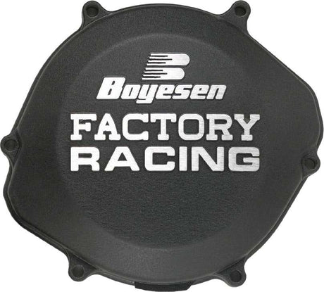 BOYESEN CC-01B Factory Racing Clutch Cover Black