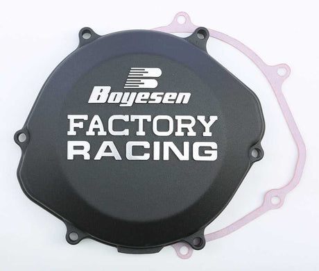 BOYESEN CC-02AB Factory Racing Clutch Cover Black