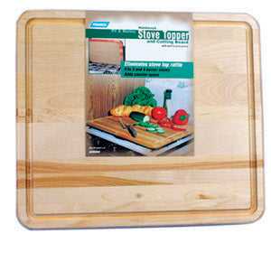 Camco® 43753 - Wood 4-Burner Stove Top Cutting Board 