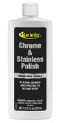 STAR BRITE Chrome & Stainless Polish 8 Oz 12/Case