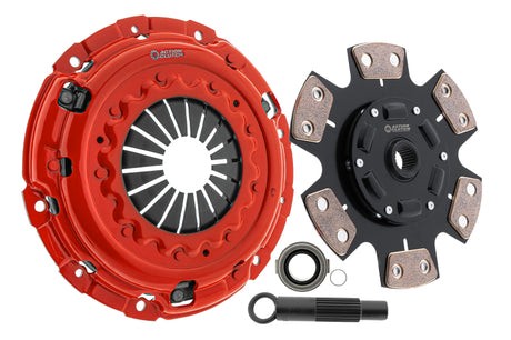 Action Clutch 12-15 Honda Civic SI 2.4L (K24Z7) 7.25in Twin Disc Race Clutch Kit w/Chromoly Flywheel - Action Clutch