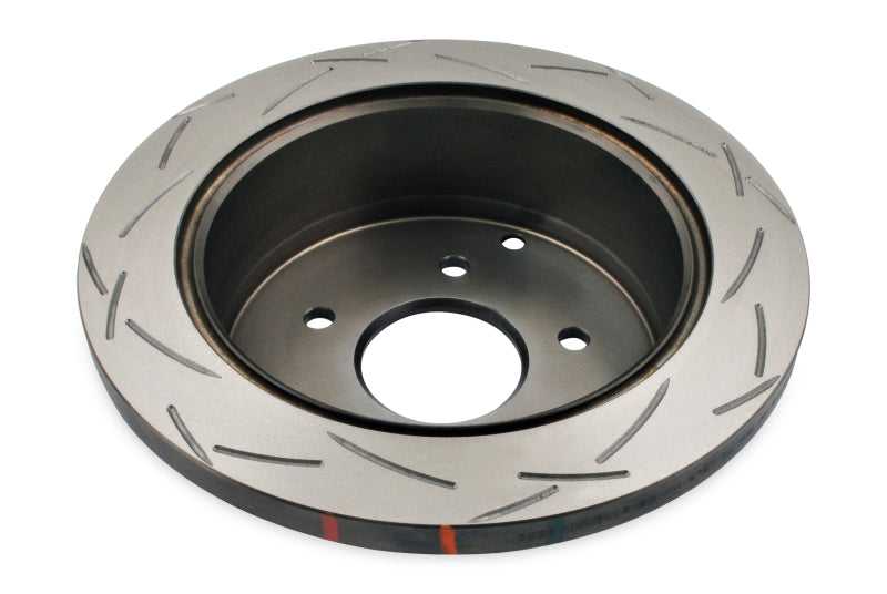 DBA 04-07 WRX/STI 10 Stud Hole Rear Slotted 4000 Series Rotor 