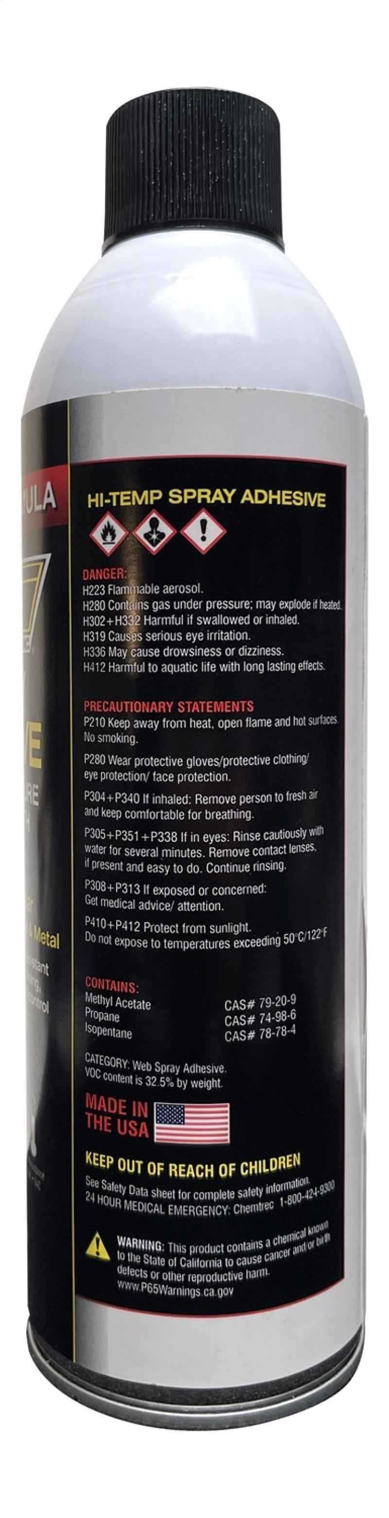 10492 Dei Dei Hi Temp Spray Adhesive 13 3 Oz Can Improved Formula Rv And Auto Parts