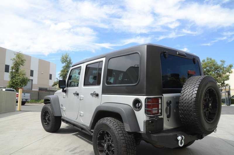 DV8 Offroad 07-18 Jeep Wangler JK Hard Top Square Back - 4 Door 