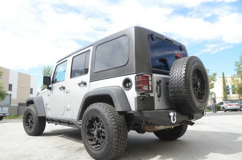 DV8 Offroad 07-18 Jeep Wangler JK Hard Top Square Back - 4 Door 