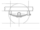 A/P-316-00 Trailer Axle Leaf Spring