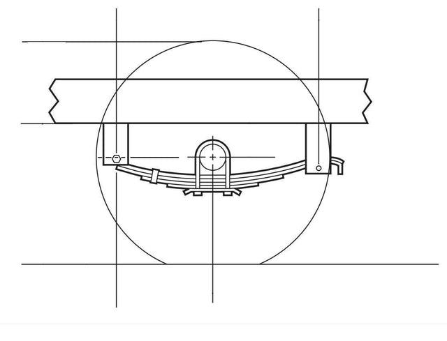 A/P-316-00 Trailer Axle Leaf Spring