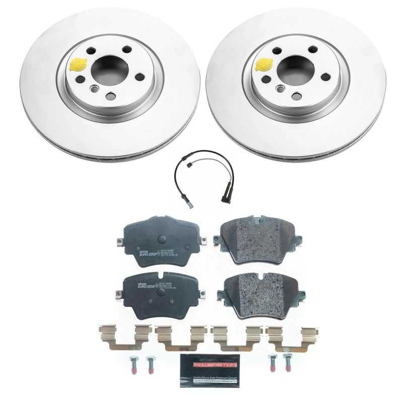 PowerStop ESK7888 Power Stop 16-20 BMW X1 Front Euro-Stop Brake Kit