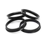 Enkei 73mm OD 56.10mm ID Plastic Hub Rings - 4 Pack - AHR735610P