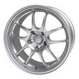 Enkei Enkei PF01 16x7 4x100 43mm Offset Silver Wheel Honda & Acura 4-Lug