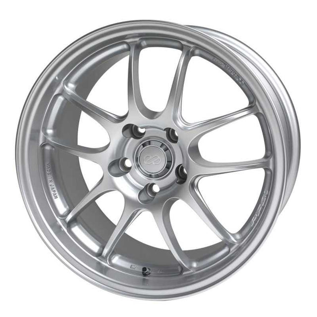 Enkei Enkei PF01 16x7 4x100 43mm Offset Silver Wheel Honda & Acura 4-Lug