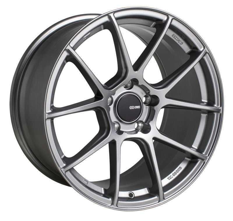 Enkei Enkei TS-V 17x8 5x114.3 35mm Offset 72.6mm Bore Storm Grey Wheel