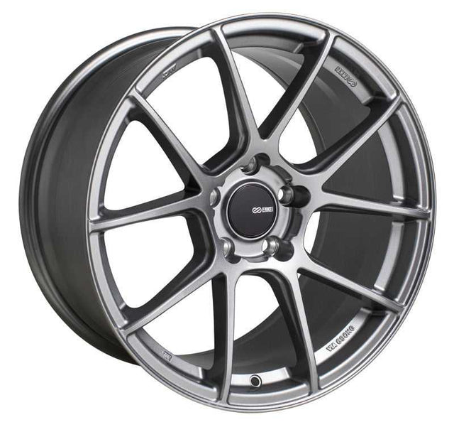 Enkei Enkei TS-V 17x8 5x114.3 35mm Offset 72.6mm Bore Storm Grey Wheel