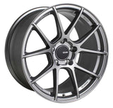 Enkei Enkei TS-V 18x8.5 5x114.3 38mm Offset 72.6mm Bore Storm Grey Wheel