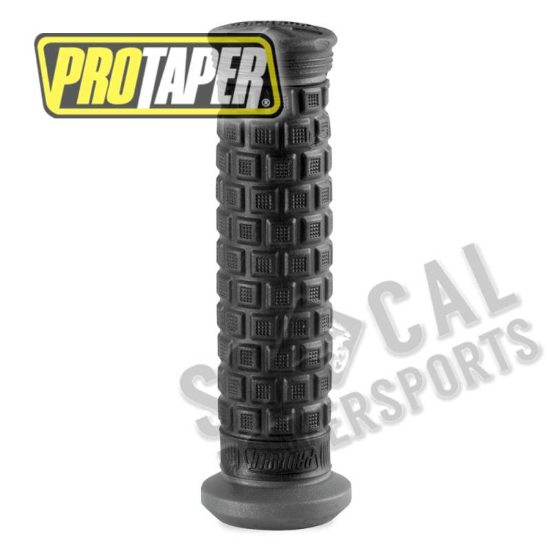 ProTaper ATV Pillow Top Lite Grips (Non-Flange) - Gray/Black/Black - 024892