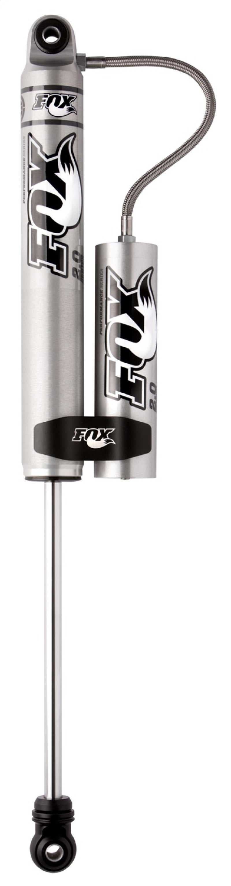 Fox 01-10 Chevy HD 2.0 Perf Series 5.1in. Smooth Body Remote Res. Front Shock / 0-1in. Lift - Alum. 