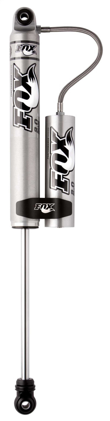 Fox 01-10 Chevy HD 2.0 Perf Series 5.1in. Smooth Body Remote Res. Front Shock / 0-1in. Lift - Alum. 