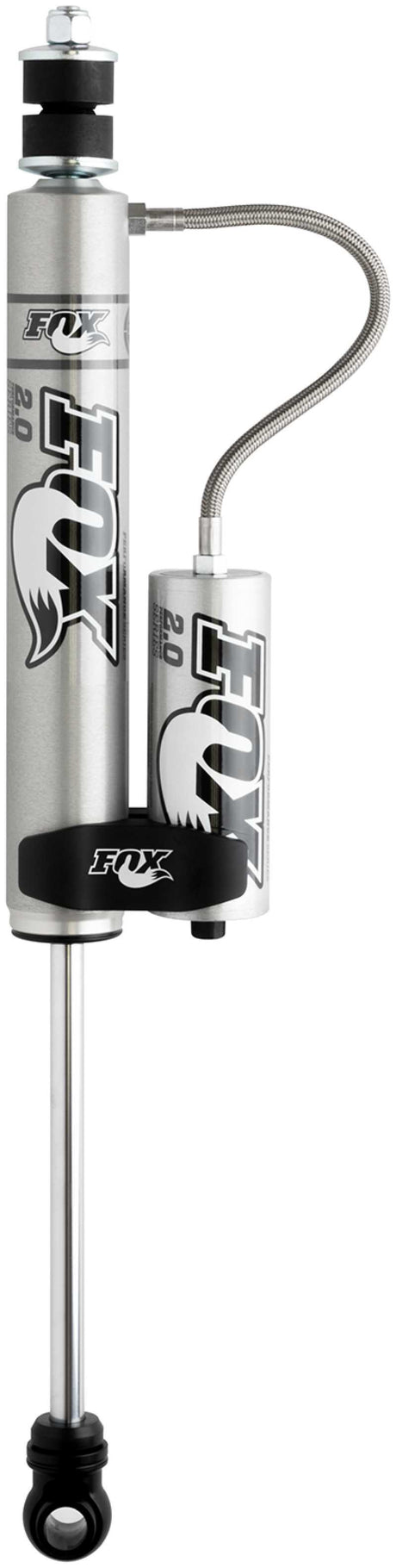 Fox 01-10 Chevy HD 2.0 Perf Series 5.1in. Smooth Body Remote Res. Front Shock / 0-1in. Lift - Alum. 