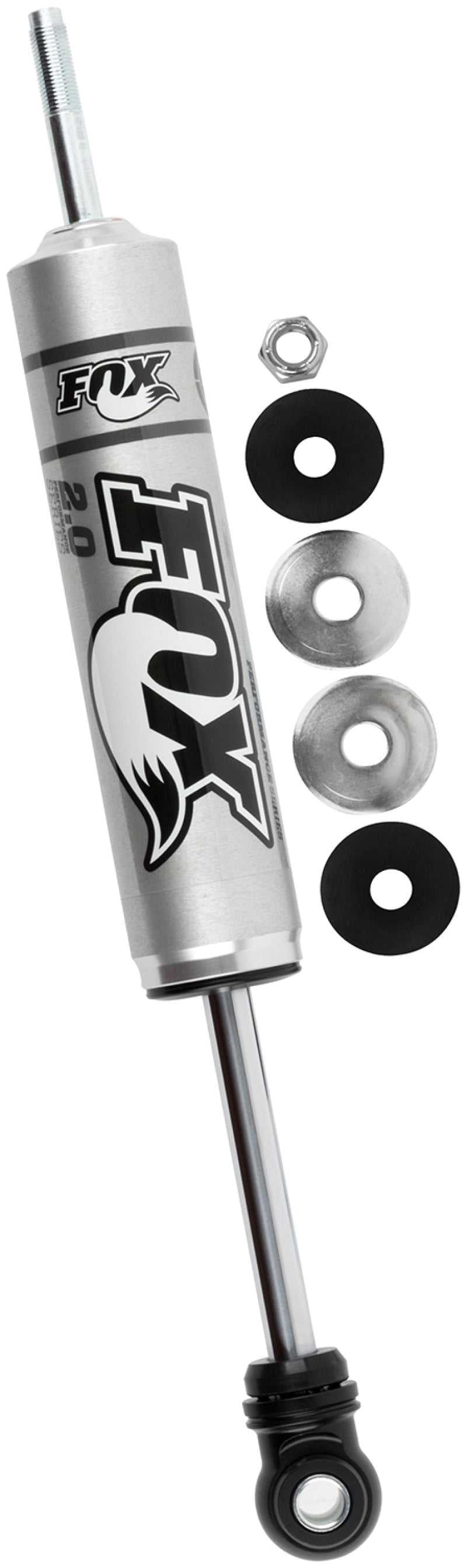 Fox 01-10 Chevy HD 2.0 Performance Series 5.1in. Smooth Body IFP Front Shock (Alum) / 0-1in. Lift 